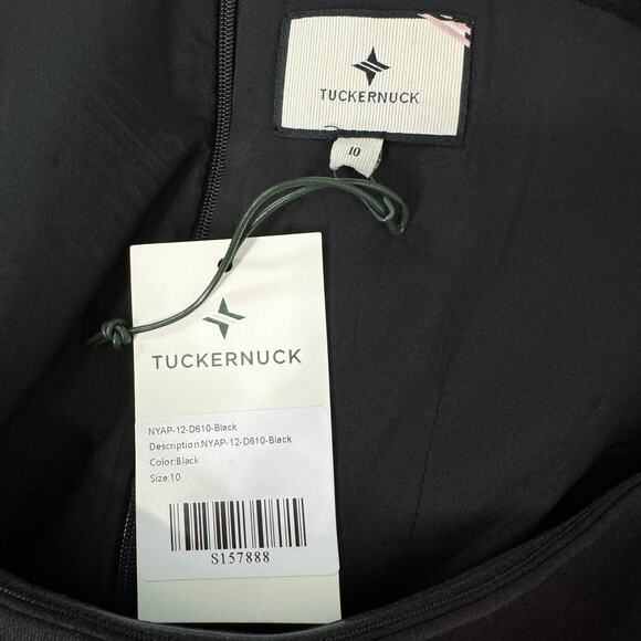 Tuckernuck Black Blakely Mini Dress Size 10 - Picture 8 of 8